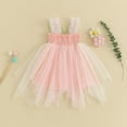 thumbnail image 4 of Fortune Robe de Fée pour Tout-Petites Filles Costume d'Halloween Sans Manches Ailes de Papillon Robe en Tulle, 4 of 9