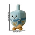 thumbnail image 2 of Hanukkah Comfort Plush Toy Soft Cuddly Companion For Holiday And Relaxation, Festive Huggable Stuffed Toy For Home Gatherings, Ideal Plush Friend For All Ages To Celebrate, 2 of 5