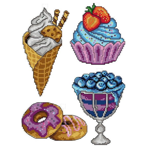 Sweets 148CS Counted Cross-Stitch Kit