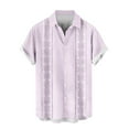 thumbnail image 5 of Antinious Mens Short Sleeve Button up Casual Shirt Vintage Bowling Beach Shirts,Purple,L, 5 of 5