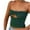 Green, variant on asdoklhq Womens Workwear Blouses,Women's Stripe Breast Wrap Sleeveless Beautiful Back Knitting Vest Hollow Out Tube Tops