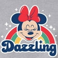 thumbnail image 3 of Mickey & Friends - Dazzling Minnie - Juniors Cropped Cotton Blend T-Shirt, 3 of 5