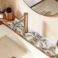 thumbnail image 2 of Yayeee Faucet Mat for Kitchen Sink 14.7" Diatomite Long Splash Guard Pad, Mountain Pattern, 2 of 7