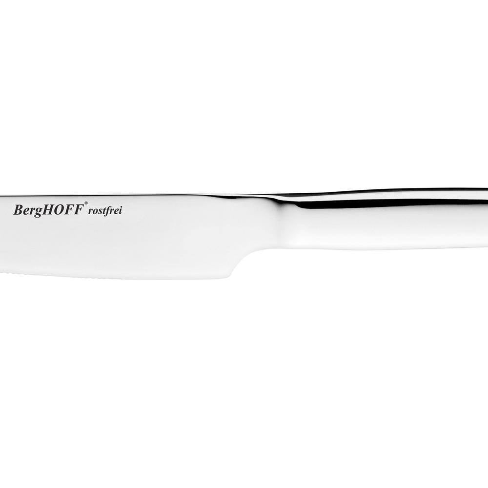 BergHOFF Essentials 12Pc Stainless Steel Dinner Knife Set, Quadro, 8.5"