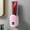 🔥 Pink_New#22771, variant on Automatic Toothpaste Dispenser Wall Mounted | Hands-Free for Kids & Adults | Easy Install & Clean | Fits Most Toothpaste Tubes | Plastic | 4 Color Options | 1 Piece | 11.3x6.5x6.3cm