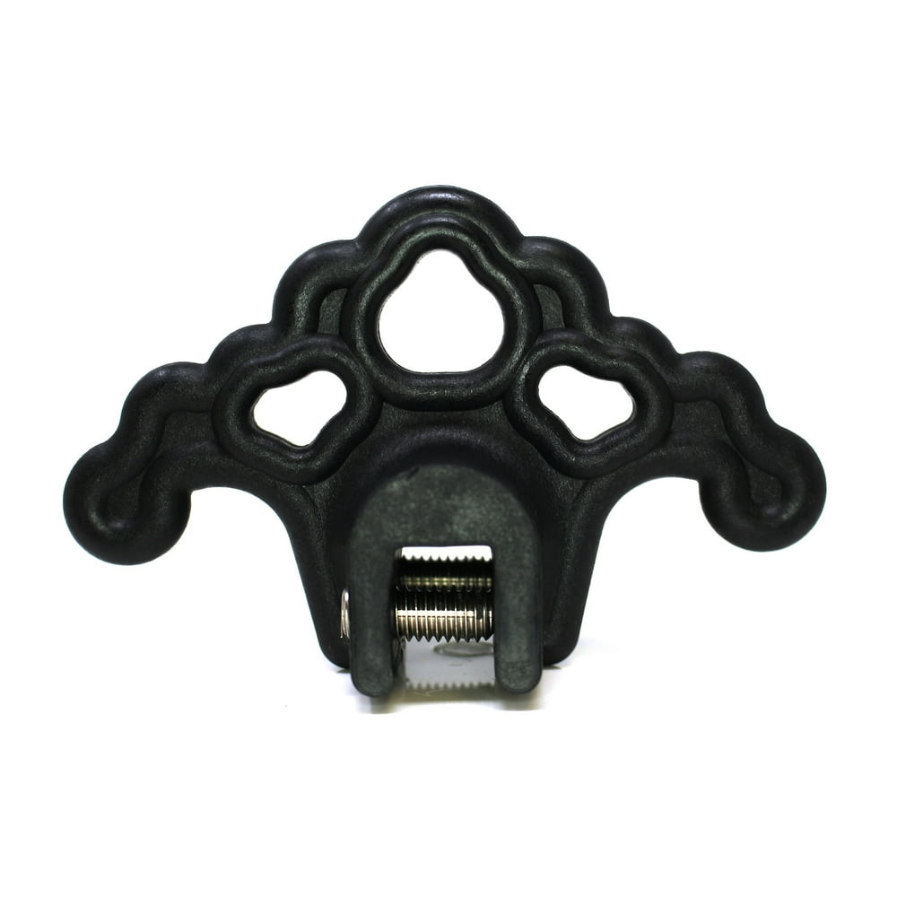 (1) BLACK Roof Ice Guard Snow Guard Snow Stops for Standing Seam Metal