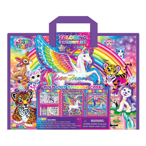 Download Lisa Frank Coloring And Activity Set Walmart Com Walmart Com