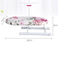thumbnail image 2 of 1 Set Mini Ironing Board Home Travel Portable Sleeve Cuffs Mini Table With Leg, 2 of 9