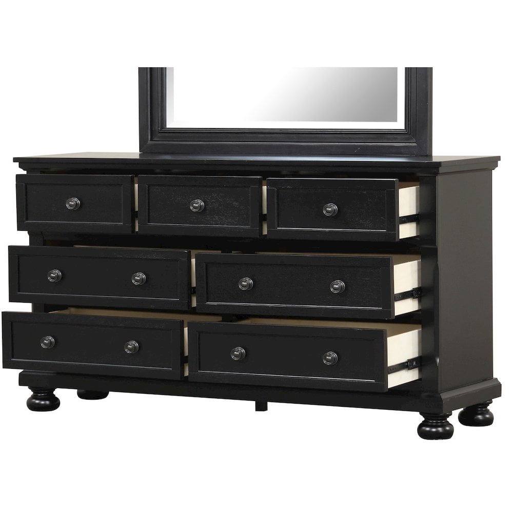 Glory Furniture Meade Dresser in Black Color