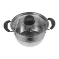 thumbnail image 1 of SKISUNO Kitchen Cooking Pot Stainless Steel Round Shape 1Pack for Home Cooks, 1 of 6