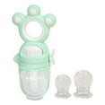 thumbnail image 3 of Usbinx Life Food Feeder Fruit Vegetable Teether Silicone Feeding Bag Adjustable Length BPA Free for Teething Self Feeding 1 Pack 11x5.5cm, 3 of 5