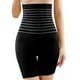 thumbnail image 1 of Gibobby Ropa Interior dama Braguitas moldeadoras de glúteos para realzar el color de las rayas del vientre de talle para mujer(Negro， XXL), 1 of 4