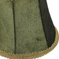 thumbnail image 4 of WRITWAA Retro Table Lamp Shade Square Dark Green Fabric Metal Light Diffusion 1Set, 4 of 8