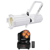 Chauvet DJ EVE E-50Z Indoor/Outdoor Ellipsoidal Warm White LED Gobo Spot Light