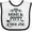 White and Black, variant on Inktastic Mimi and Poppy Love Me Boys or Girls Baby Bib