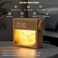 thumbnail image 4 of Sunrise Alarm Clock with Sound Machine & Dimmable Night Light – Plug-in Powered White Noise Machine for Bedrooms, Corded Electric with 20 Soothing Sounds, Dual Alarms, Snooze, Timer, 4 of 9