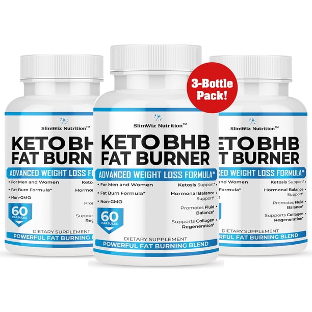 (3Pack) Keto BHB Fat Burner Keto Pills Utilize Fat for Energy w