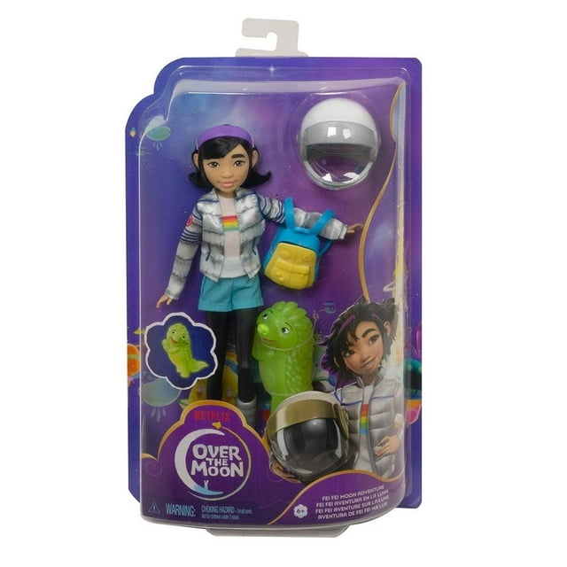 Muñeca Over The Moon Fei Fei y Accesorios del Espacio