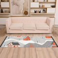 thumbnail image 2 of Yayeee Runner Rug for Bedroom 2'x6' Machine Washable Hallway Non Slip Mat, Snow Cartoon Houses, 2 of 8
