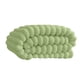 thumbnail image 1 of Manta de franela color leche liso | Manta suave de microfibra para sofá, cama o sillón | Manta cálida y transpirable para siestas en la sala de estar, 1 of 2