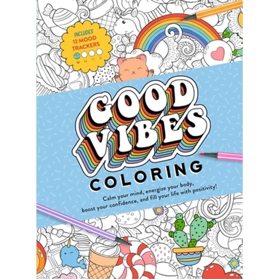 Pre-Owned Good Vibes Coloring (Paperback) 1667204548 9781667204543