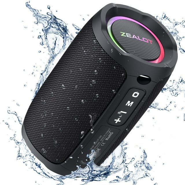 Bocina Bluetooth Portátil ZEALOT S49 20W Resistente al Agua