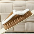 thumbnail image 5 of BERANMEY Women's House Slippers with Hard Sole & Memory Foam Unisex Fuzzy Lined Non-Slip Slippers for Womens Mens Indoor Outdoor Comfort Shoes, 5 of 13