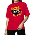 thumbnail image 2 of Officially Licensed Fanta Halloween Spooky Design Women's T-shirt, 2 of 3