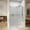 Silver, variant on Kullavik Shower Door 56-60" W x 76" H Frameless Shower Door,Sliding Shower Door with 5/16"(8mm) Clear Tempered Glass,Glass Shower Door w/Seal Strip Parts and Handle,Stainless Steel Hardware,Black