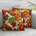 thumbnail image 3 of It's Fall Y'all Maple Leaf Cat Decorative Throw Pillow Cover Autumn Hello Pumpkin Porch Patio Outdoor Pillowcase, Harvest Seasonal Orange Sofa Couch Cushion Case Home Decor, 3 of 5