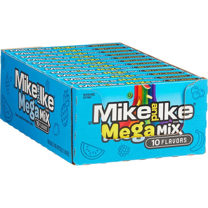 Mike and Ike, Mega Mix, 5 oz, 12 ct