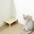 thumbnail image 6 of Fzaqwen Raised Pet Feeder Stand Cat Bowl Stand for Automatic Pet Feeder Pet Supplies CreamColor 24x17x8cm, 6 of 9
