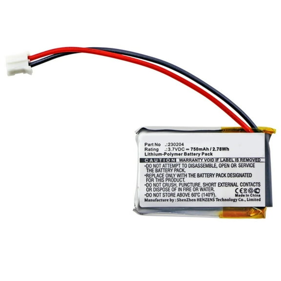 Batteries N Accessories BNA-WB-P9370 Medical Battery - Li-Pol, 3.7V, 750mAh, Ultra High Capacity - Replacement for Celltreat 230204 Battery