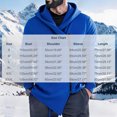 thumbnail image 4 of Men's Casual Jacket Asymmetric Zip Hooded Long Sleeve Slim Fit Going Out Jacket, 4 of 6