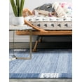thumbnail image 4 of Rugs.com Angelica Collection Rug – 10' x 13' Light Blue Medium Rug Perfect For Living Rooms, Large Dining Rooms, Open Floorplans, 4 of 9