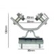 thumbnail image 1 of Pulley Hoist Cable Steel Rope Suspension Assembly, Leg Pulley Proxy Off Pulley, Steel Rope Cable, Heavy Duty Industrial Style, for Garage Workshop, Portable Foldable Design, Metal Frame, 1 of 6