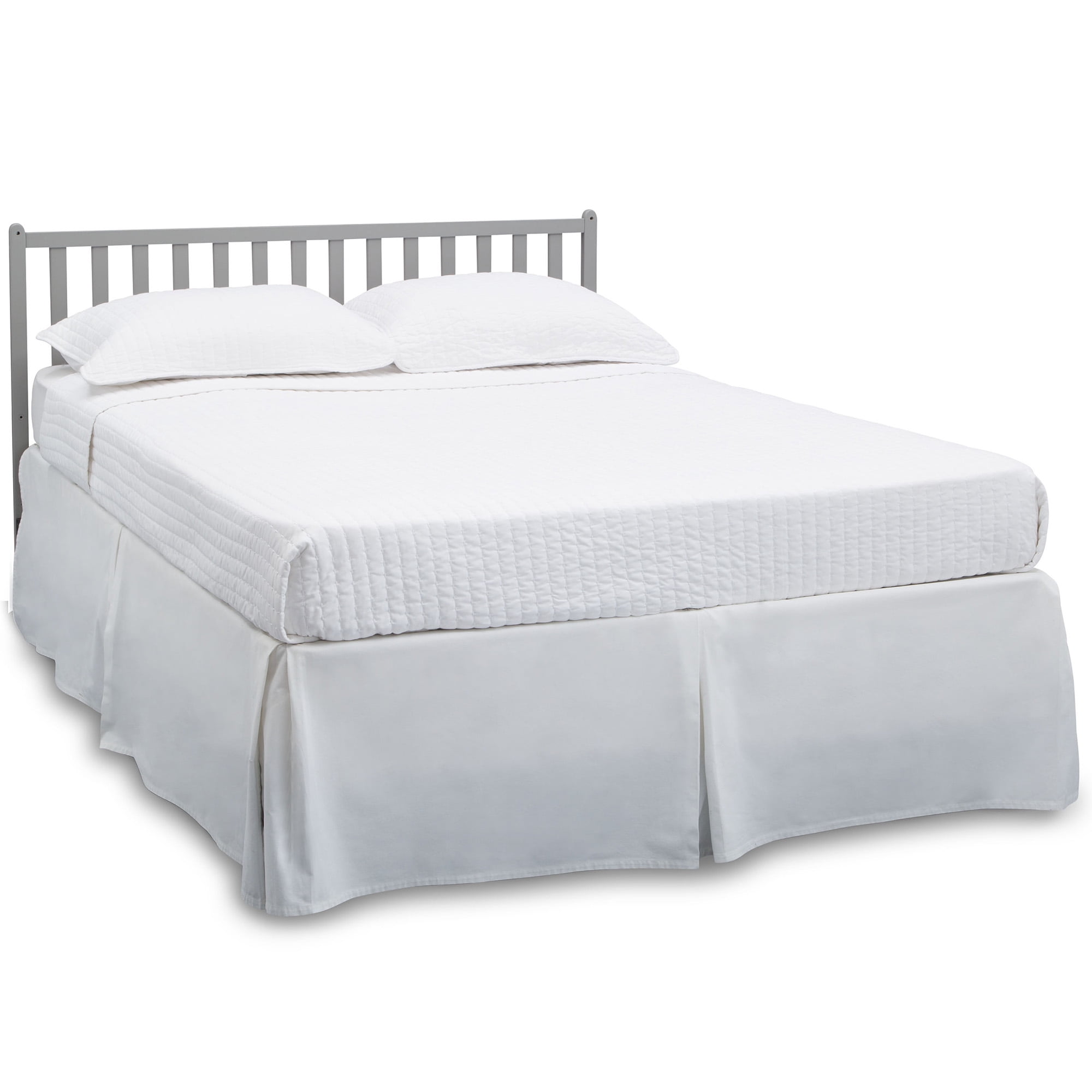 Delta Children Heartland 4-in-1 Convertible Crib, Greenguard Gold Certified, Gray