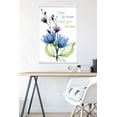 thumbnail image 5 of Transparent Flowers - Dreams Wall Poster with Wooden Magnetic Frame, 22.375" x 34", 5 of 5