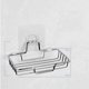thumbnail image 3 of EeaseMX 2 jaboneras de acero inoxidable para pared, sin perforaciones, con escurridor (2 jaboneras de una sola capa + 2 adhesivos de pared), 3 of 7