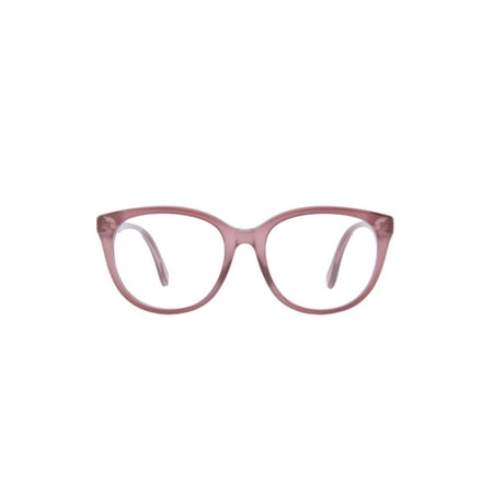 Gucci GG 0791O 003 Pink Plastic Rectangle Eyeglasses 53mm
