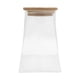 thumbnail image 2 of s de especias de vidrio con tapa de almacenamiento de alimentos de vidrio transparente para café en grano 950ml Macarena Tarro de almacenamiento, 2 of 8