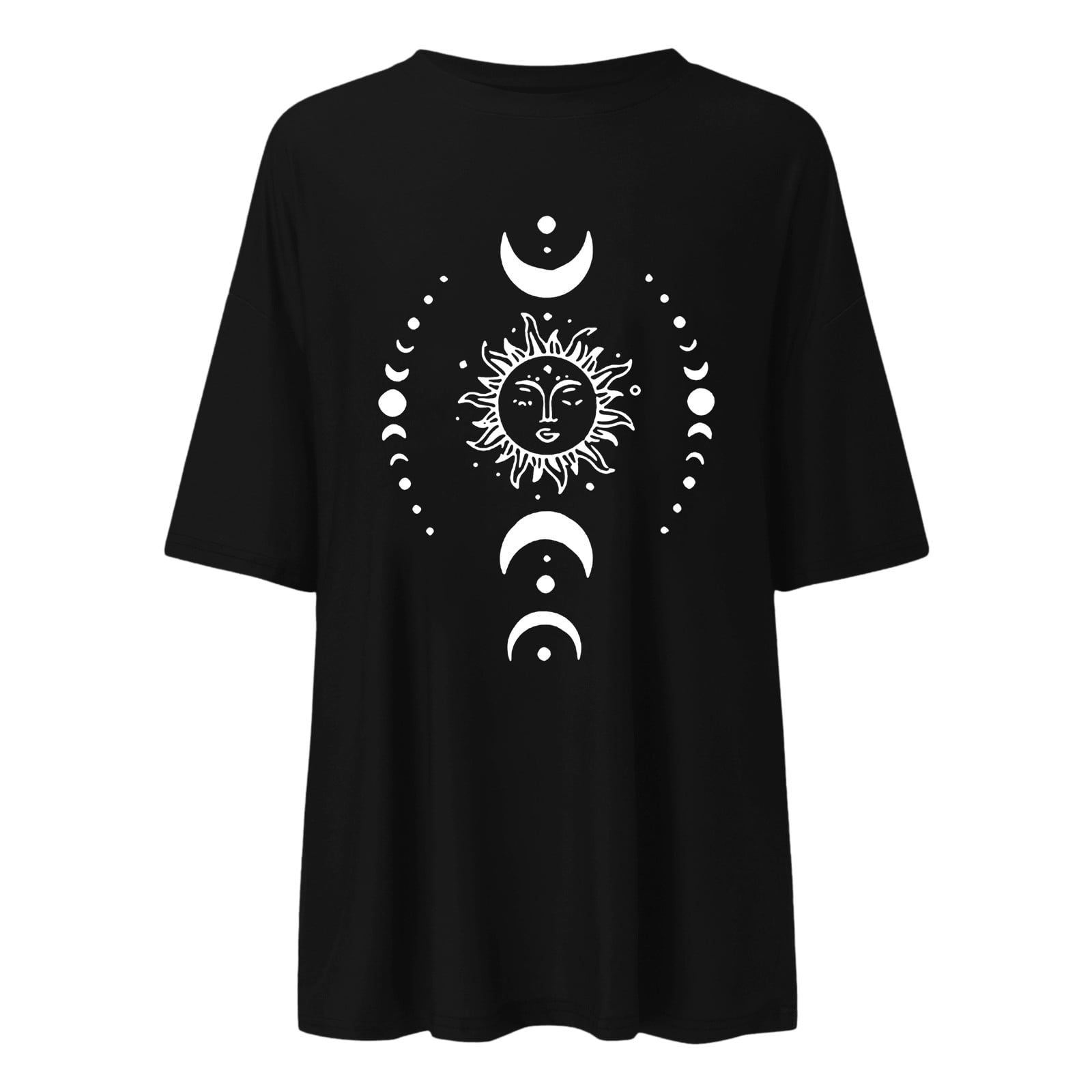 Iiniim Femmes T-Shirts à Manches Courtes Transparent Maille Hauts De Danse Tee Shirt De Sports Blouse Soirée Clubwear Lingerie Nuit Haut De Bain Été Crop Top Casual S-L Noir Medium