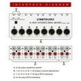 thumbnail image 4 of Mixer,Channel Rca Portable 8 Channel Rca 2 Out Stereo Portable Audio 8 Stereo 8 Channel Stereo No In 2 Out No Power Required 8 In 2 B066ni Mewmewcat Portable O 8 Audioxer Koeb Dsfen, 4 of 7