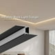 thumbnail image 2 of Perfil de aluminio para techo LED en forma de Z/T, estrecho, suspendido, lineal, para decoración del hogar, barra rígida, luz de fondo invisible, lámparas de canal de 12/24 V, 2 of 5