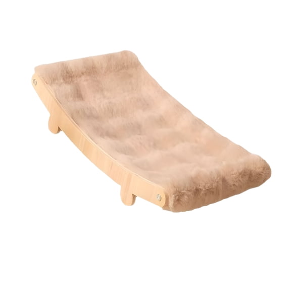 Large Size Pet Sofa Bed Durability Wood Construction and Comfortable Plush