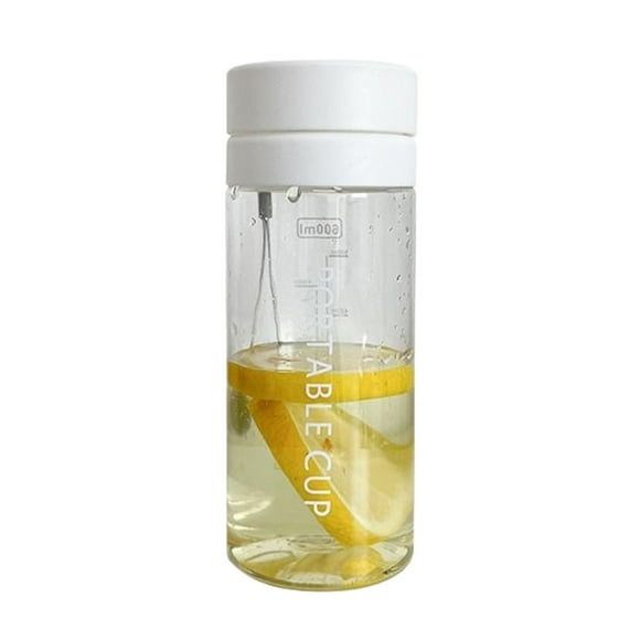 Summer Special Savings!Kyusrd Portable Sports Water Bottle Convenient Clear Material Leak-proof Lightweight And Sturdy Plastic Fruit And Ice Filter Suitable For Outdoor Home Sports
