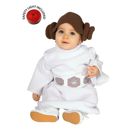 Princess Leia Costume Kit With Safety Light -