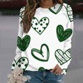 thumbnail image 2 of VBARHMQRT Cool Hoodies Lady Lover Holiday Often Round Collar Without Cap Printed Pullovers, 2 of 4