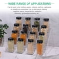 thumbnail image 6 of Uxcell Acrylic Spice Rack Tray, 4 Tier Spice Drawer Organizer Shelf Seasoning Organizer for Kitchen Countertop Cabinet, 6 of 6
