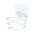 thumbnail image 1 of Soporte para secador de pelo, práctico soporte de pared autoadhesivo para secador de pelo sin taladrar, blanco TUNC Sencillez, 1 of 2